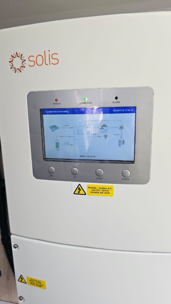 Real-Time Telemetry Solar PV Installation